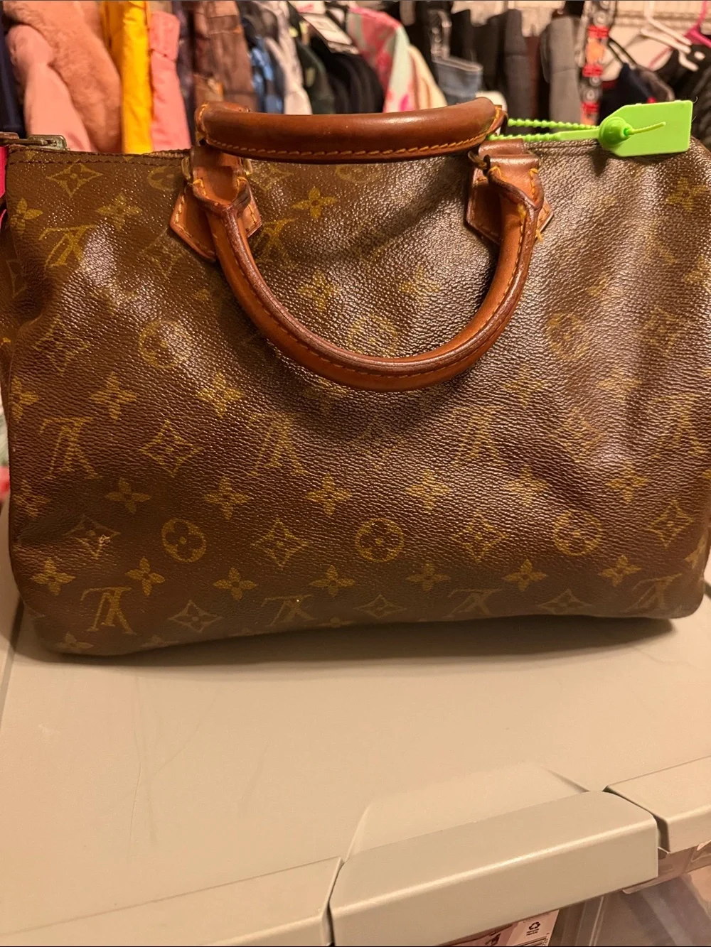 Vintage LV Monogram speedy 30 Canvas